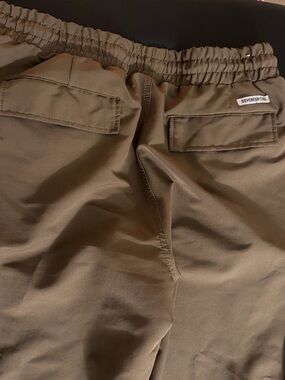 Sovereign Code Olive Cargo Pants with Elastic Waist